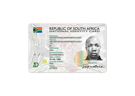 smart id card south africa|apply for a id card.